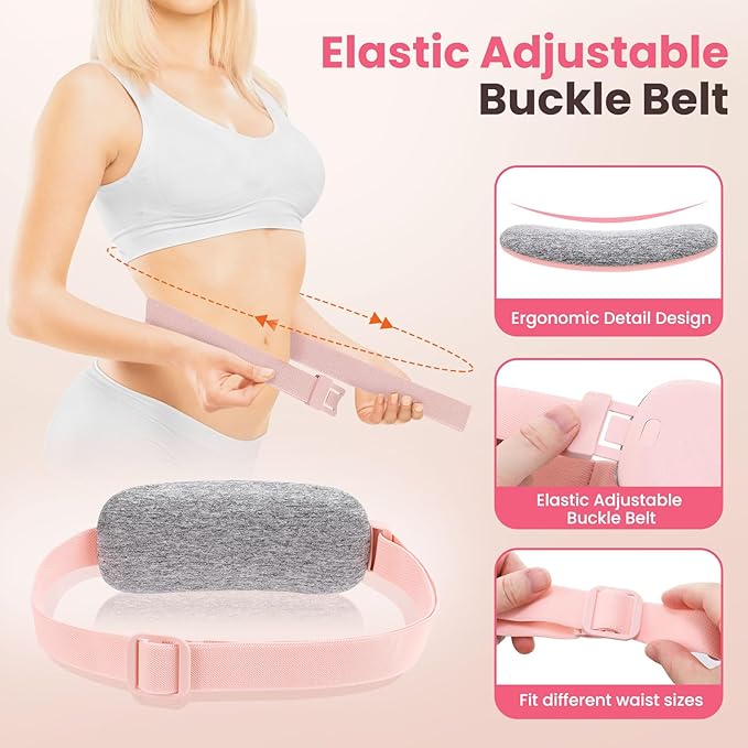 Intelligent Menstrual Pain Relief Heating Belt – USB Rechargeable Warm Belt for Women