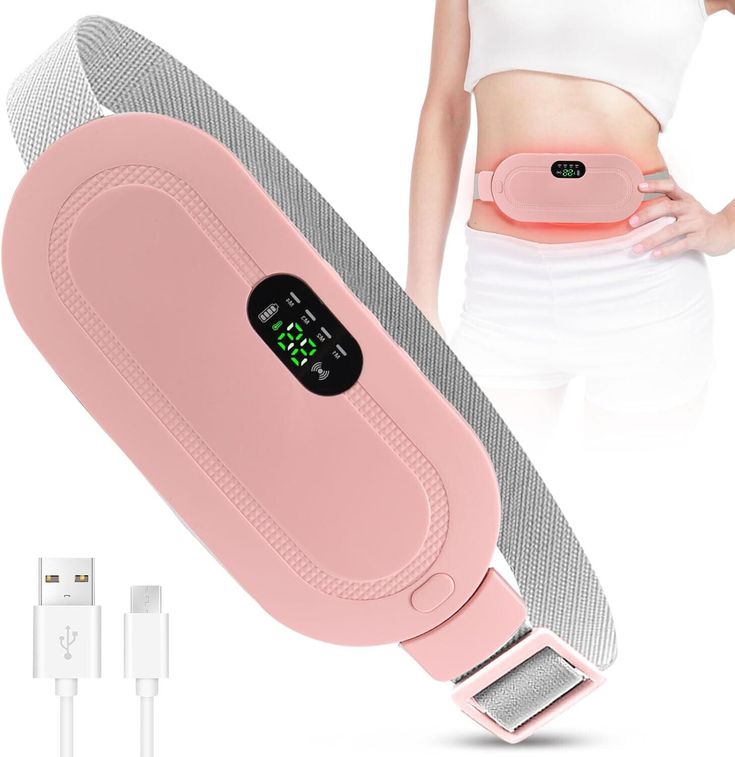 Gulfilo Intelligent Menstrual Pain Relief Heating Belt – USB Rechargeable Warm Belt for Women