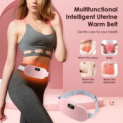 Gulfilo Intelligent Menstrual Pain Relief Heating Belt – USB Rechargeable Warm Belt for Women